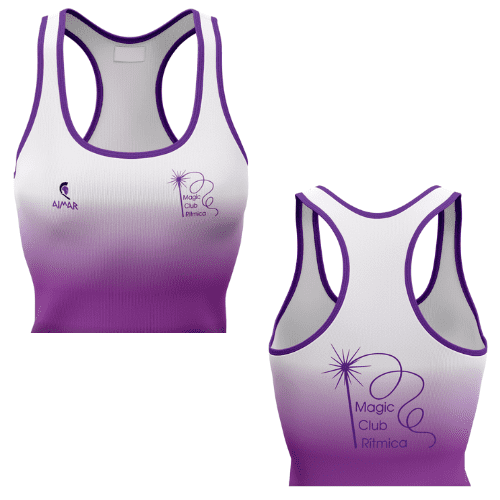 Top personalizado para gimnasia rítmica Top personalizado para gimnasia rítmica