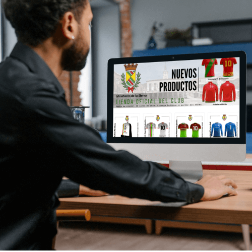 Servicio de tiendas web para club deportivos