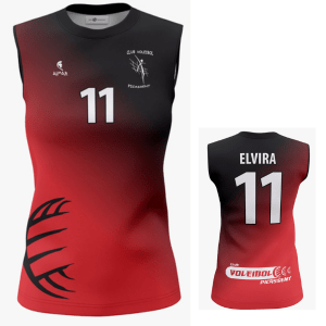 Camiseta de voleibol personalizada sin mangas Camiseta de voleibol personalizada sin mangas