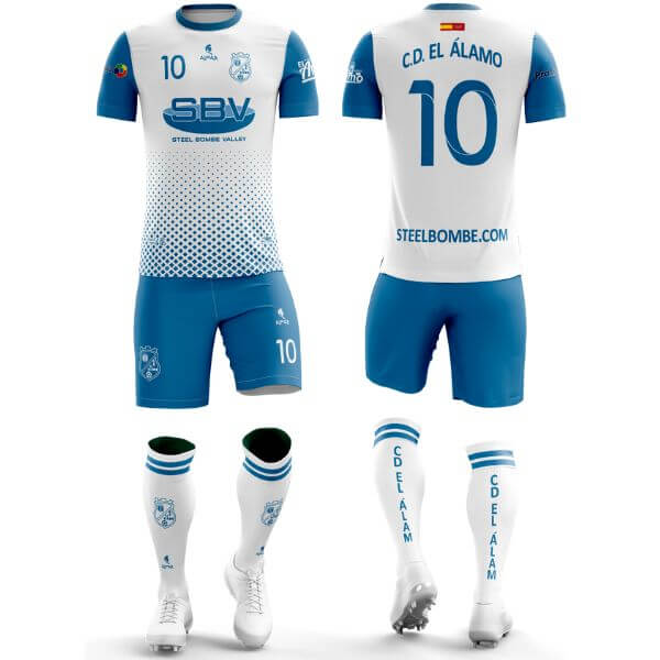 Equipaciones de fútbol personalizadas Equipaciones de fútbol personalizadas