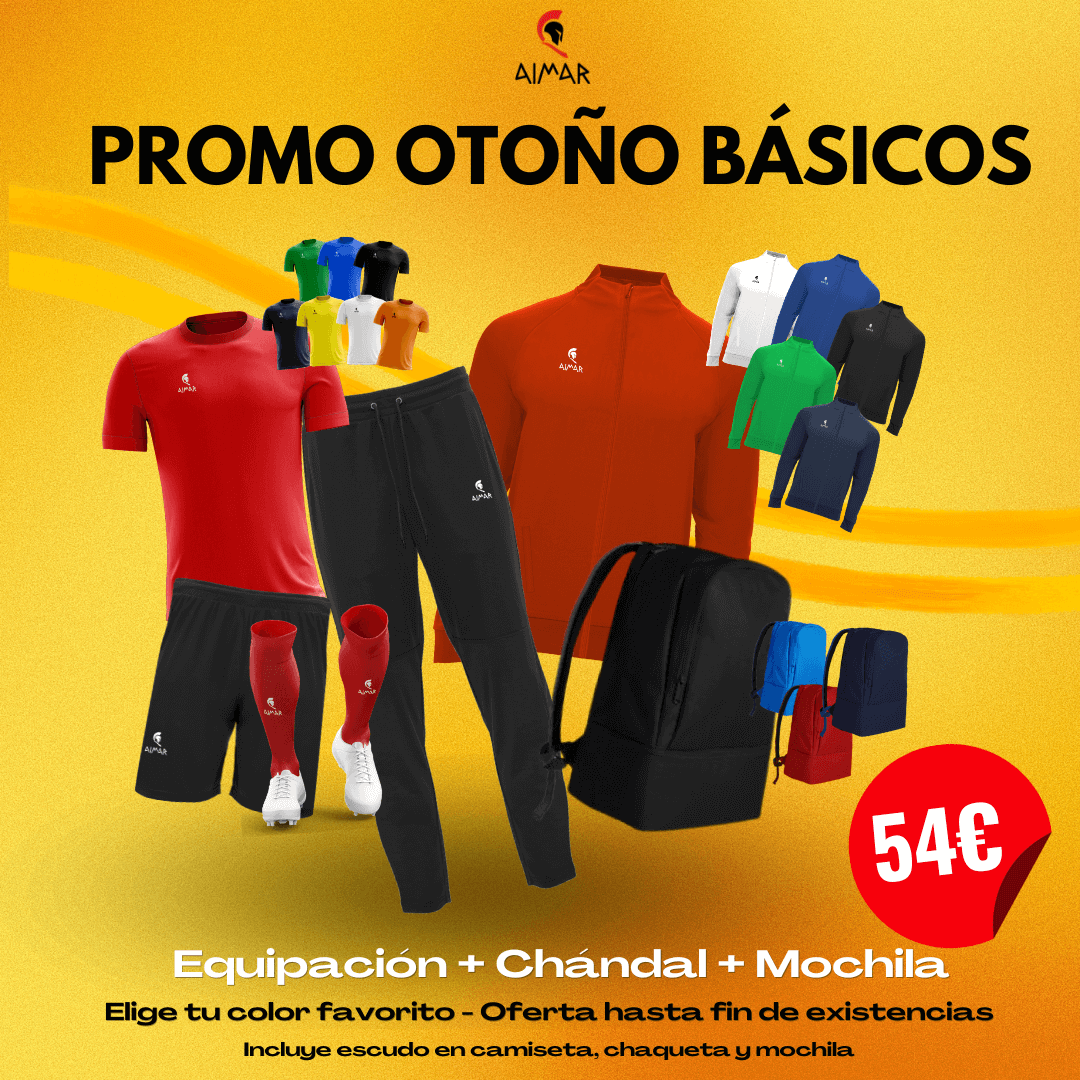 Pack equipación deportiva oferta Pack equipación deportiva oferta