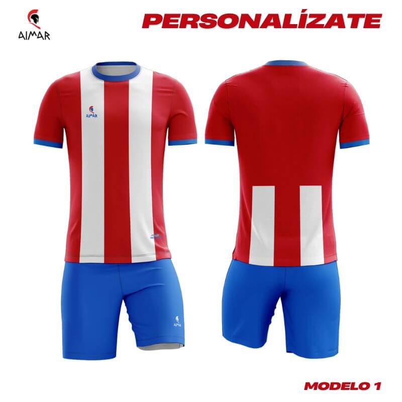 Equipación de fútbol personalizada Equipación de fútbol personalizada