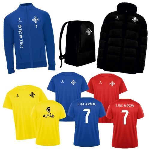 Equipaciones básicas personalizadas Equipaciones básicas personalizadas
