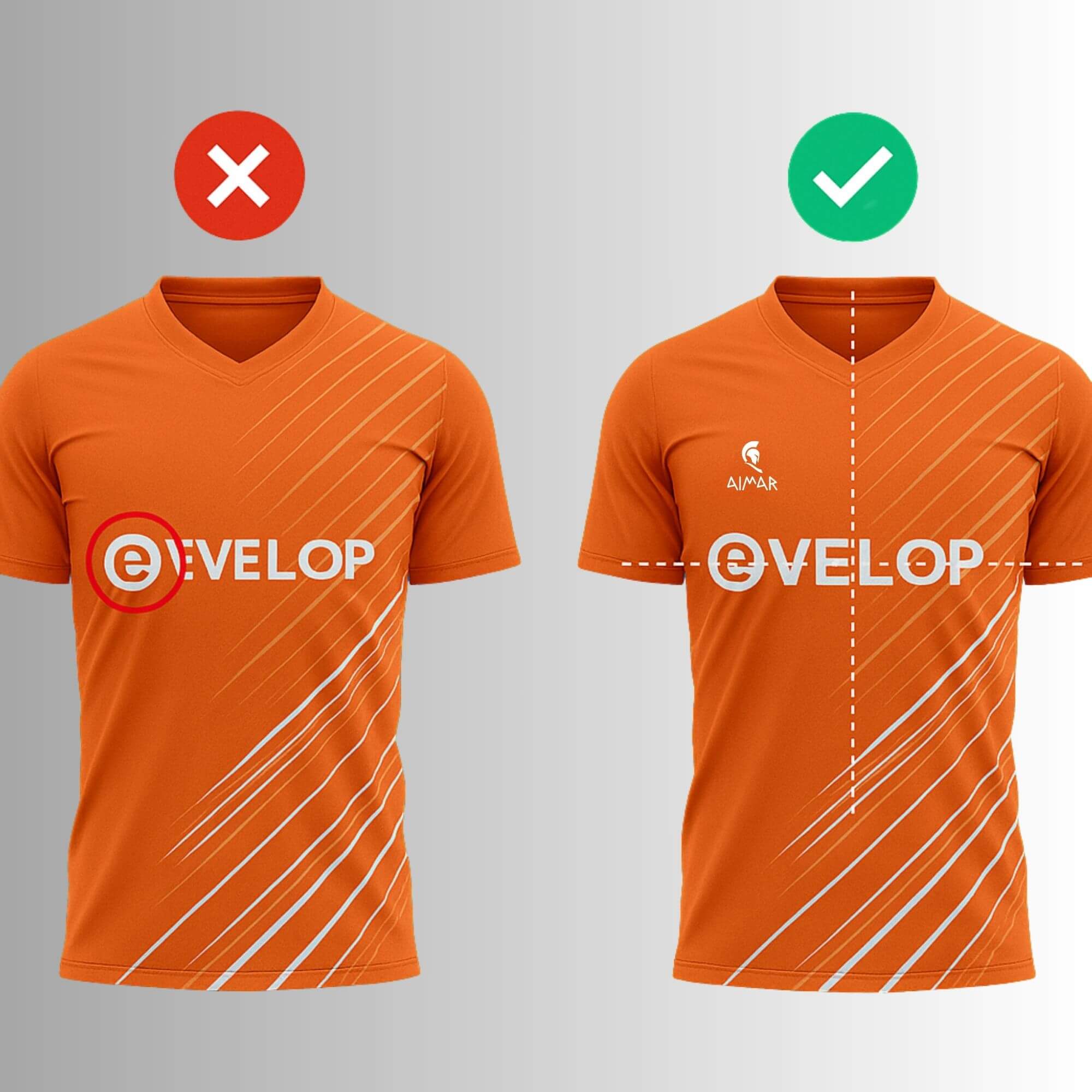 Camisetas personalizadas de fútbol Camisetas personalizadas de fútbol