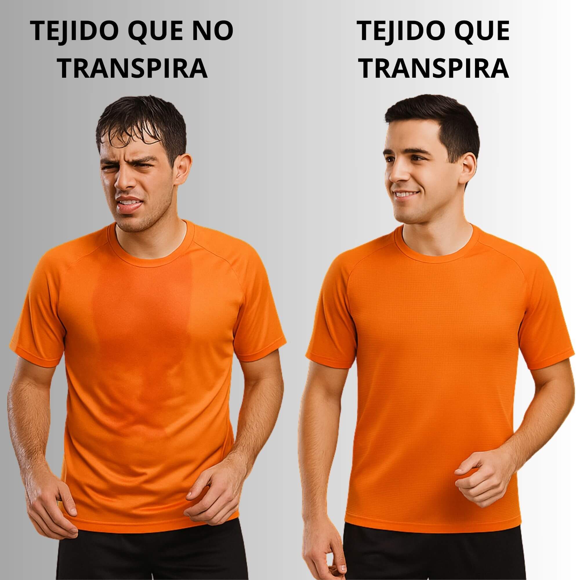 Camisetas deportivas transpirables Camisetas deportivas transpirables