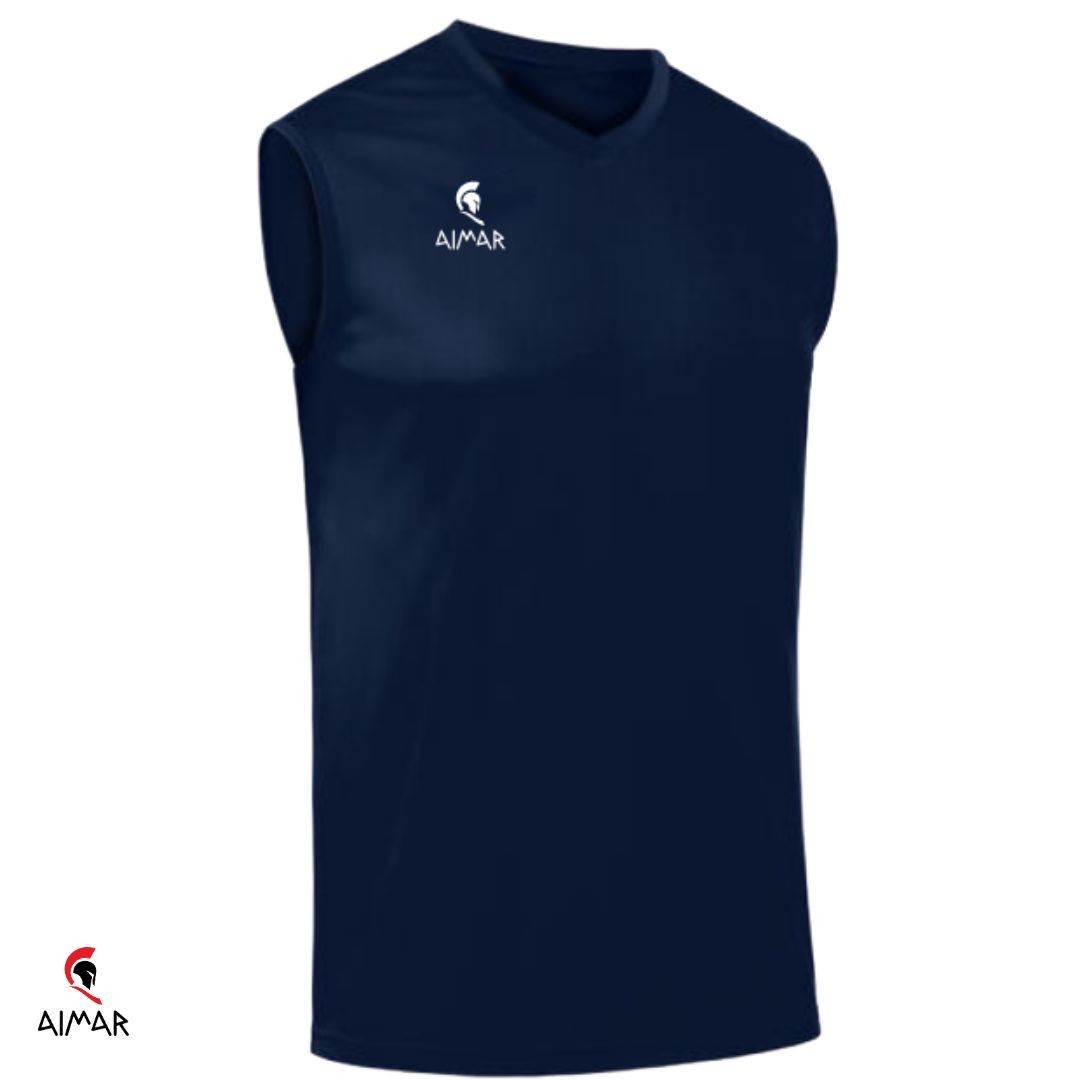 Camiseta de baloncesto básica marino