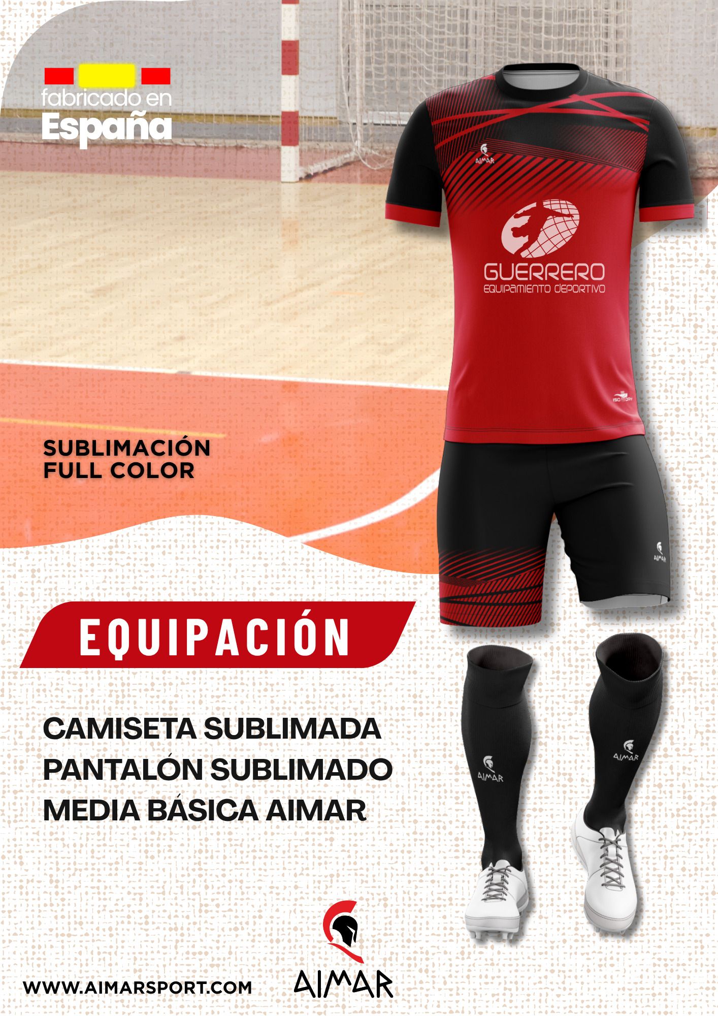 Equipación futbol personalizada Equipación futbol personalizada