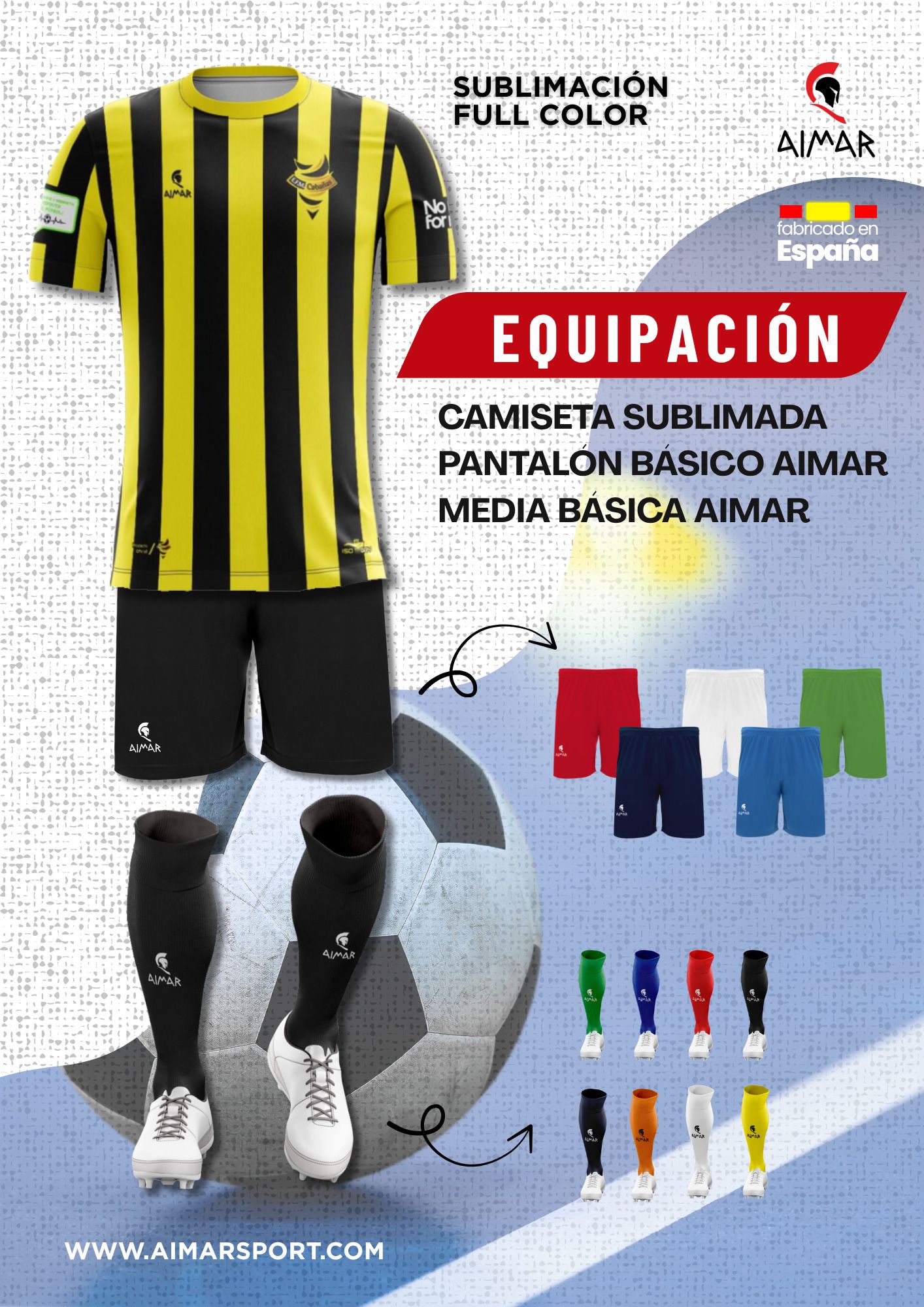 Equipación deportiva personalizada Equipación deportiva personalizada